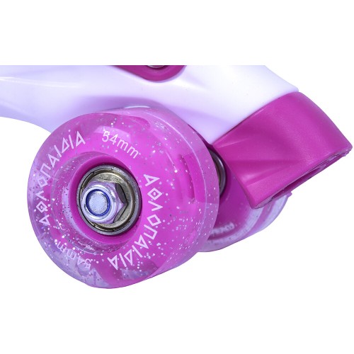 ΑΘΛΟΠΑΙΔΙΑ αυξομειούμενα roller skates - φούξια χρώμα φούξια, μέγεθος 39-42 002.10322/FU/39 9985777014003