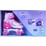 ΑΘΛΟΠΑΙΔΙΑ αυξομειούμενα roller skates - φούξια χρώμα φούξια, μέγεθος 39-42 002.10322/FU/39 9985777014003