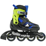 ROLLERBLADE Microblade Inline Skates - Black/blue Color Black-blue Size 33-36.5 43.075153/BLK/BLU/33 8059791068500