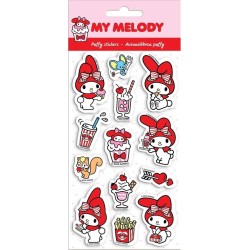 Diakakis imports Αυτοκόλλητα Puffy 10x22ek MY MELODY 000490207 5205698765582