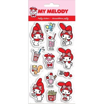 Diakakis imports Puffy stickers 10x22ek MY MELODY 000490207 5205698765582