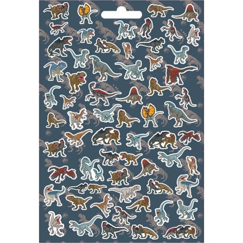 Diakakis imports Stickers 300pcs Block 14,5x21,5cm Jurassic 000570992 5205698698781