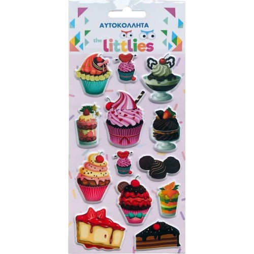 Diakakis imports Αυτοκόλλητα 10x22ek Cakes The Littlies 000647001 5205698649042
