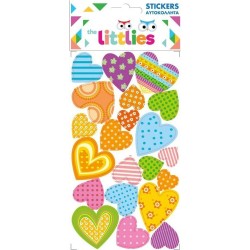 Diakakis imports Stickers 10x22cm Hearts The Littlies 000646989 5205698648397