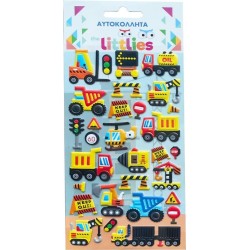 Diakakis imports Stickers 10x22cm Truck The Littlies 000646980 5205698648120