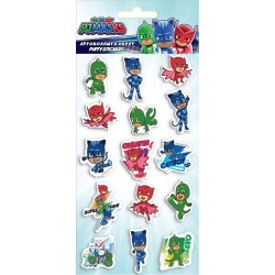 Diakakis imports Αυτοκόλλητα Puffy 10x22ek PJ Masks 000484292 5205698606281