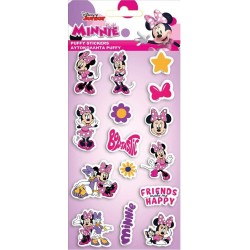 Diakakis imports Stickers Puffy 10x22cm Minnie 000563609 5205698605833