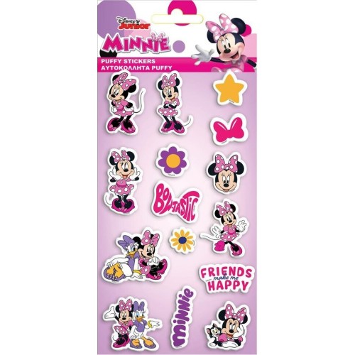 Diakakis imports Αυτοκόλλητα Puffy 10x22ek Minnie 000563609 5205698605833