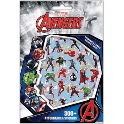 Diakakis imports Stickers 300pcs Block 14,5x21,5cm Avengers 000506044 5205698564864