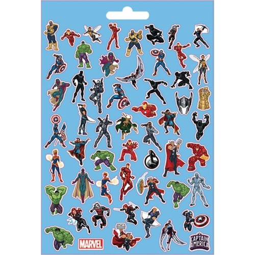 Diakakis imports Stickers 300pcs Block 14,5x21,5cm Avengers 000506044 5205698564864