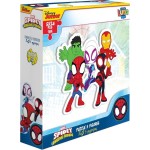 Diakakis imports Παζλ Spidey And His Amazing Friends Luna Toys 5 φιγούρες 24τμχ. 26x26x6,5εκ. 000508690 5205698794018