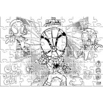 Diakakis imports Παζλ Spidey And His Amazing Friends Luna Toys Foil 2 σε 1 60τμχ. σε Κύλινδρο 48x33εκ. 000508689 5205698793936
