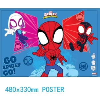 Diakakis imports Παζλ Spidey And His Amazing Friends Luna Toys Foil 2 σε 1 60τμχ. σε Κύλινδρο 48x33εκ. 000508689 5205698793936