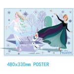 Diakakis imports Παζλ Disney Frozen Luna Toys Foil 2 σε 1 60τμχ. σε Κύλινδρο 48x33εκ. 000565608 5205698793899