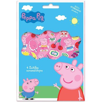 Diakakis imports Stickers 300Pieces Block 14,5Χ21,5Cm Peppa Pig 000482638 5205698523168