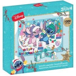 Diakakis imports Disney Stitch Παζλ Ημερολόγιο Χριστουγέννων 1000Τμχ 50X70cm Lilo And Stitch 000564615 5205698705588