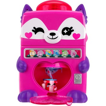 Jazwares 4" Foxy Vending Machine Kutie With 12 Kups Each Featuring Surprise Collectible Lil Kuties Micro Figures - Ages 5+ JWKK0