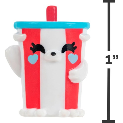 Jazwares 4" Foxy Vending Machine Kutie With 12 Kups Each Featuring Surprise Collectible Lil Kuties Micro Figures - Ages 5+ JWKK0