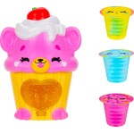 Jazwares 4" Pink Cupcake Tiger Kutie With 3 Kups Featuring Surprise Collectible Lil Kutie Micro Figures - Ages 5+ JWKK0001 19172