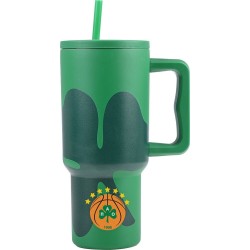 Estia θερμός Straw Tumbler XL Panathinaikos BC Edition 900ml 01-35983 5207158035983