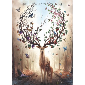 Ravensburger 1000 pcs Puzzle Fantasy Deers 12000459 4005555004592