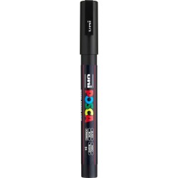 Uni-ball Mitsubishi Pencil Μαρκαδόρος Ζωγραφικής UNI Posca PC-3M 0.9mm-1.3mm - μαύρο PC-3M(E) ΜΑΥΡΟ 4902778915776