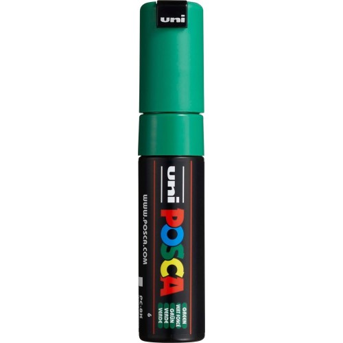 Uni-ball Mitsubishi Pencil Μαρκαδόρος Ζωγραφικής UNI POSCA PC-8K 8.0mm - πράσινο PC-8K(E) ΠΡΑΣΙΝΟ 4902778916483