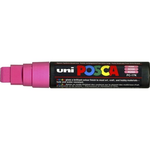 Uni-ball Mitsubishi Pencil Μαρκαδόρος Ζωγραφικής UNI POSCA PC-17K 15.0mm ροζ PC-17K / ΡΟΖ 4902778364208