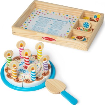 Melissa and Doug Melissa & Doug Pretend Play: Ξύλινη Τούρτα Γενεθλίων (6074876) 6074876 681147005273