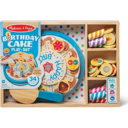 Melissa and Doug Melissa & Doug Pretend Play: Ξύλινη Τούρτα Γενεθλίων (6074876) 6074876 681147005273