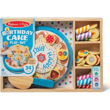 Melissa and Doug Melissa & Doug Pretend Play: Ξύλινη Τούρτα Γενεθλίων (6074876) 6074876 681147005273