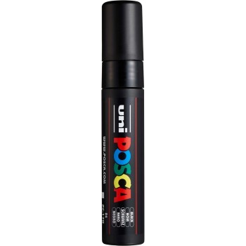 Uni-ball Mitsubishi Pencil Μαρκαδόρος Ζωγραφικής UNI POSCA PC-17K 15.0mm, Μαύρο, 1 Τεμάχιο PC-17K(E) ΜΑΥΡΟ 4902778364222