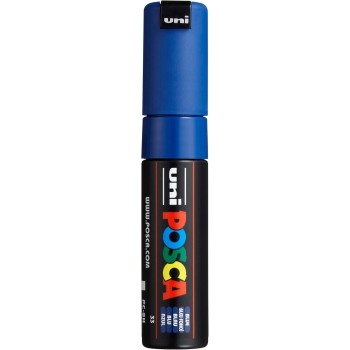 Uni-ball Mitsubishi Pencil Μαρκαδόρος Ζωγραφικής UNI POSCA PC-17K 15.0mm, Μπλε, 1 Τεμάχιο PC-8K(E) ΜΠΛΕ 4902778916469