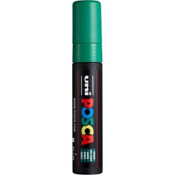 Uni-ball Mitsubishi Pencil Posca 186363 - Posca Marker with Extra Wide Rectangular Tip, Dark Green PC-17K / ΠΡΑΣΙΝΟ 490277836418
