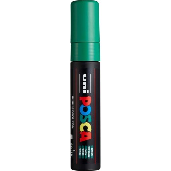 Uni-ball Mitsubishi Pencil Posca 186363 - Posca Marker with Extra Wide Rectangular Tip, Dark Green PC-17K / ΠΡΑΣΙΝΟ 490277836418