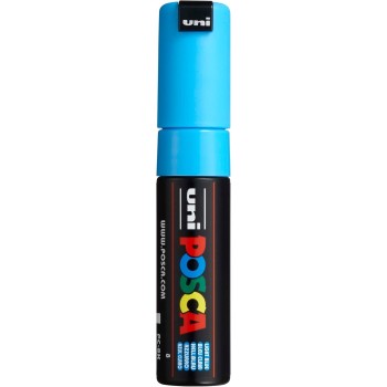 Uni-ball Mitsubishi Pencil Μαρκαδόρος Ζωγραφικής UNI POSCA PC-17K 15.0mm - Γαλάζιο PC-8K(E) / ΑΝΟΙΚΤΟ ΜΠΛΕ 4902778916544
