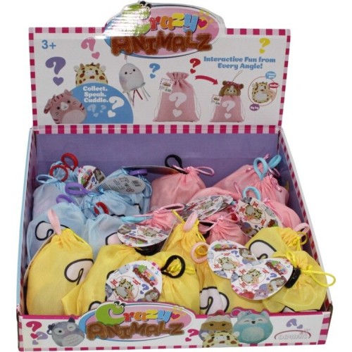 Just toys Crazy Animalz | Crazy Animalz Λούτρινα Ζωάκια Μιλάνε στα Ελληνικά Asst. BD1264 4895167990518