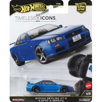 Mattel hot wheels hw συλλεκτικα αυτοκινητάκια - αγωνιστικα hw nissan skyline r34 gtr FPY86 / JBK92 194735262458
