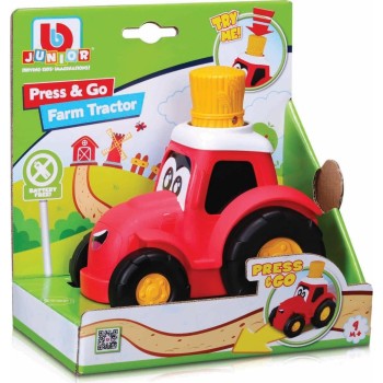 Bburago junior farm tractor press and go yoy vehicle 16/89026 4893998890267