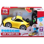 Bburago bb junior porsche 911 gt3 my first rc car, yellow electric remote  vehicle, 16/92015 4893998920155