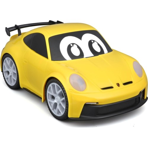Bburago bb junior porsche 911 gt3 my first rc car, yellow electric remote  vehicle, 16/92015 4893998920155