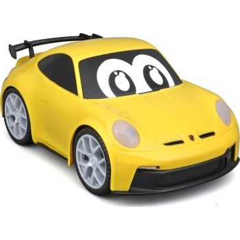 Bburago bb junior porsche 911 gt3 my first rc car, yellow electric remote  vehicle, 16/92015 4893998920155