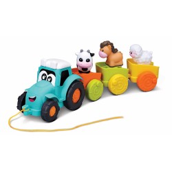 Bburago BB Junior Farm Tractor - Pull Along Τρακτέρ 16/89027 4893998890274