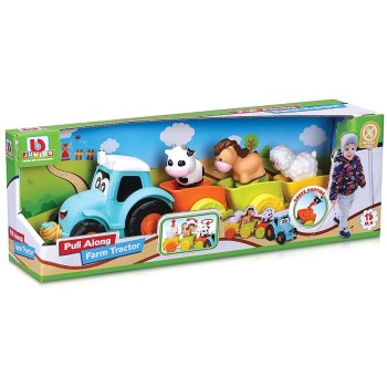 Bburago BB Junior Farm Tractor - Pull Along 16/89027 4893998890274