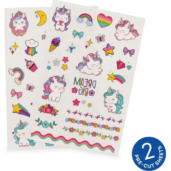 Legami Temporary Tattoos unicorn tattoo TTA0001 8052694019938