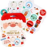 χριστουγεννιατικα αυτοκόλλητα Legami sticker book - santa claus 150+ αυτοκόλλητα STX0001 8052694020095