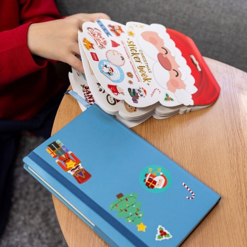χριστουγεννιατικα αυτοκόλλητα Legami sticker book - santa claus 150+ αυτοκόλλητα STX0001 8052694020095