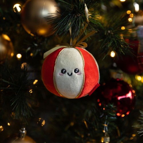 λούτρινο Χριστουγεννιάτικο στολίδι Legami plush christmas decoration - ball-oh-oh-ohrnaments SSD0009 8052694045395