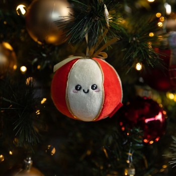 Legami Plush Christmas Decoration - Ball - Oh-oh-ohrnaments ball SSD0009 8052694045395