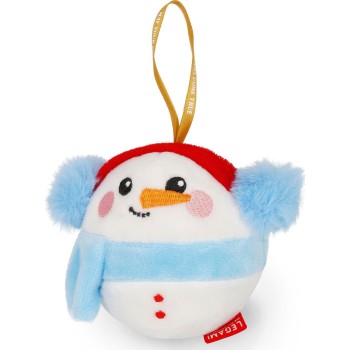 Legami Plush Christmas Decoration - Snowman - Oh-oh-ohrnaments snowman SSD0008 8052694045388